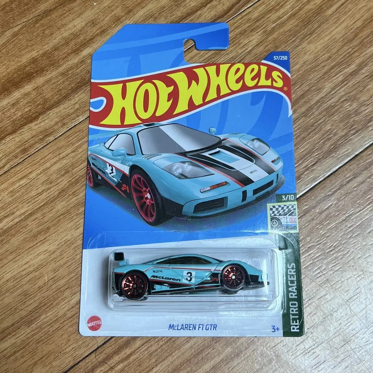 -ホットウィール マクラーレン F1 GTR スピードマシーン Hot Wheels Speed Machines McLaren F1 GTR - First Run